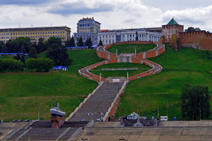 Чкаловская лестница 